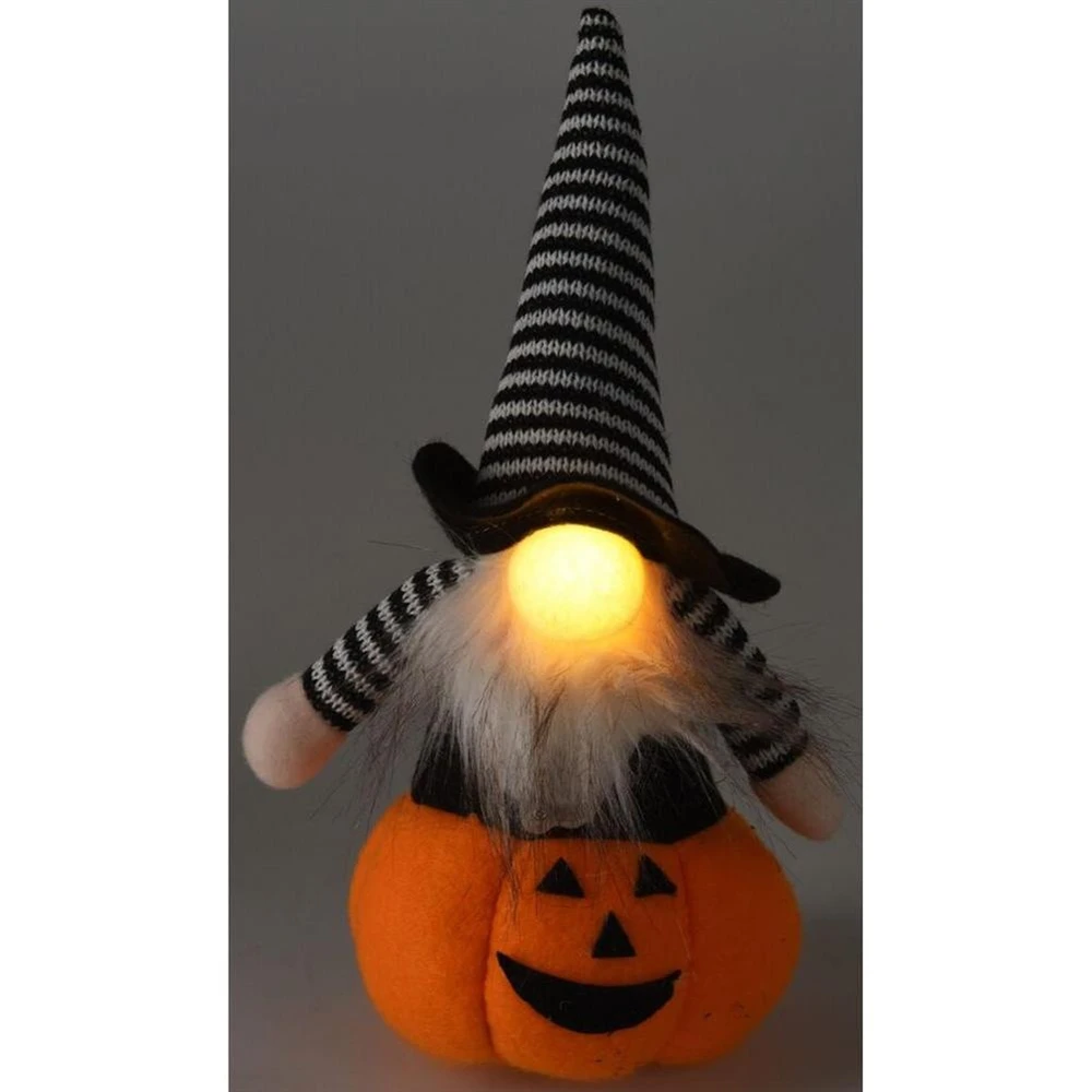 Christmas Decoration dekoratyvinė figūrėlė ant moliūgo 25 cm LED