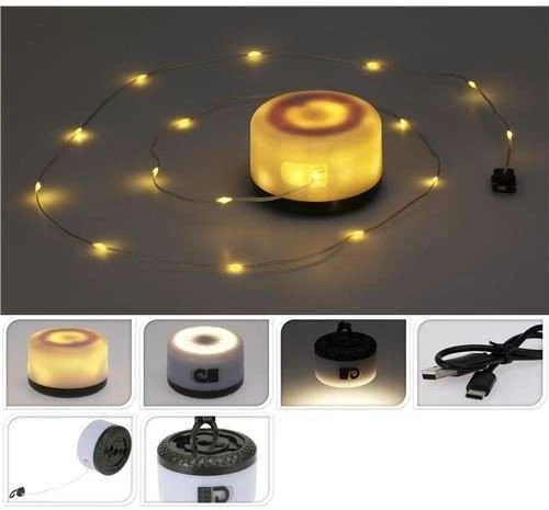 Redcliffs Įkraunama LED lempa kempingui USB