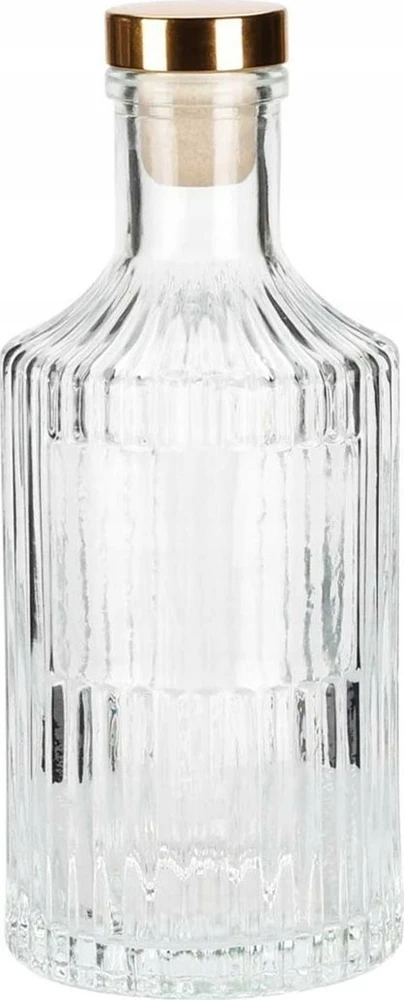 Home Styling Collection Butelis su kamščiu stiklinė 250 ml