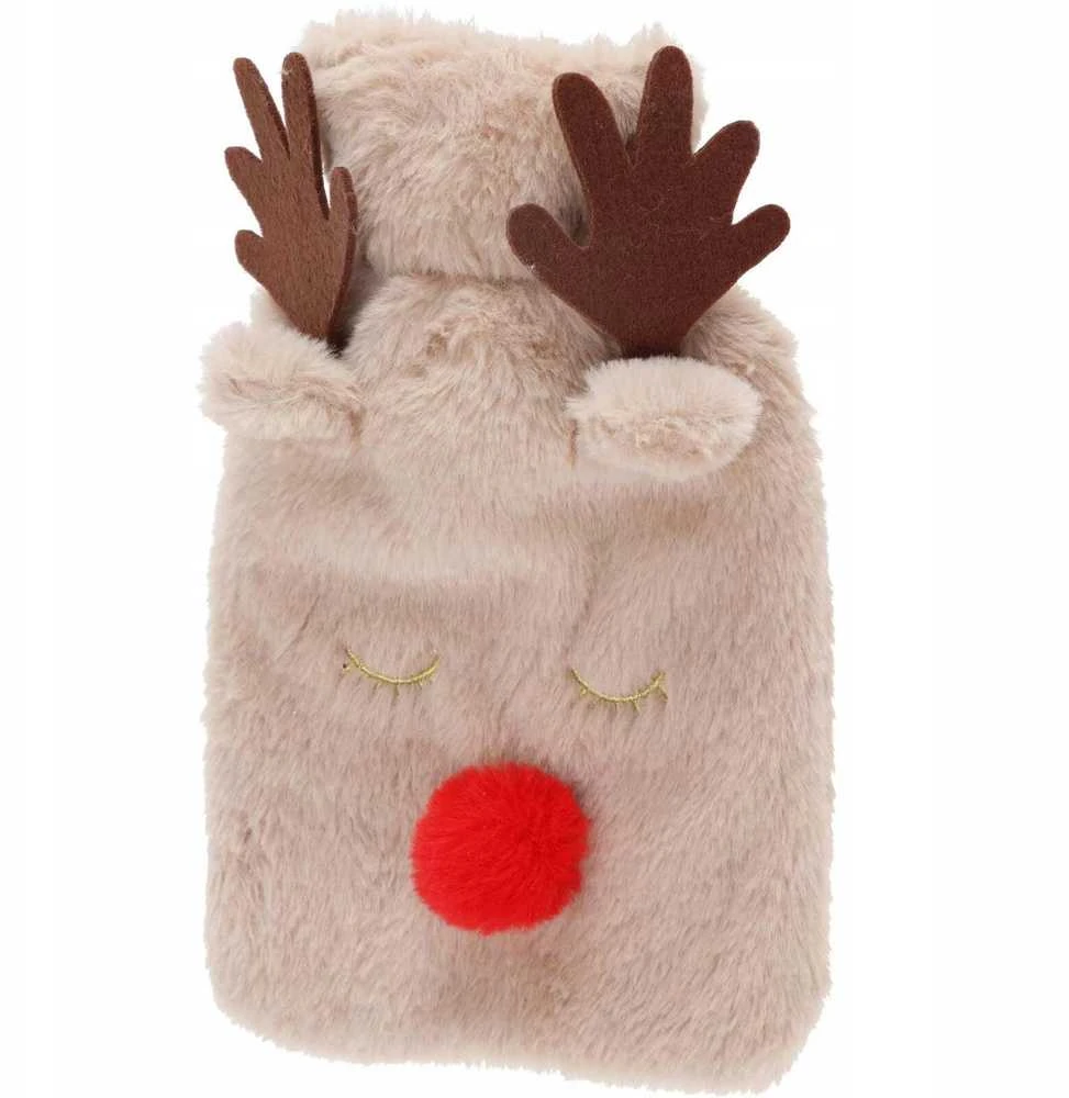 Home Styling Collection Karšto vandens butelis pliušinio žaislo formos, 26 cm