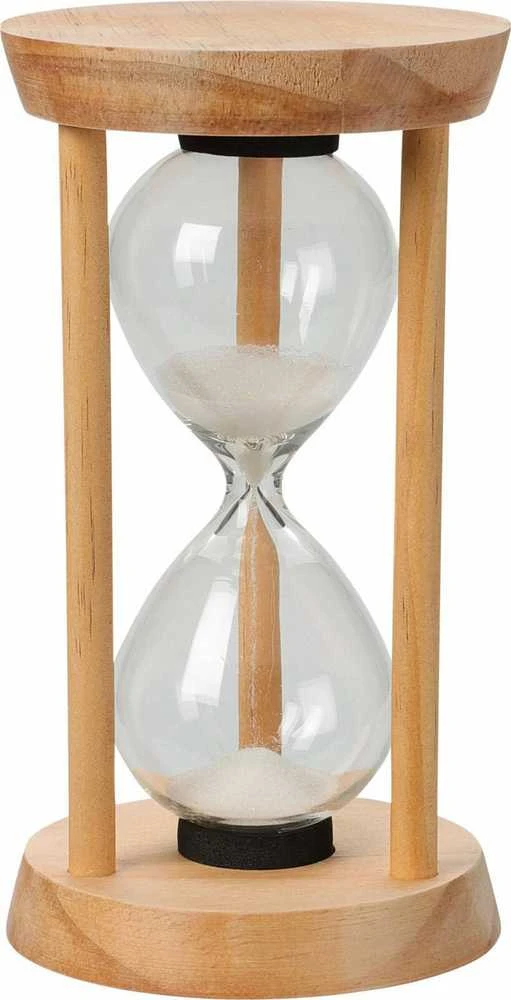 Home Styling Collection Dekoratyvinis smėlio laikrodis iš medžio, 24 cm