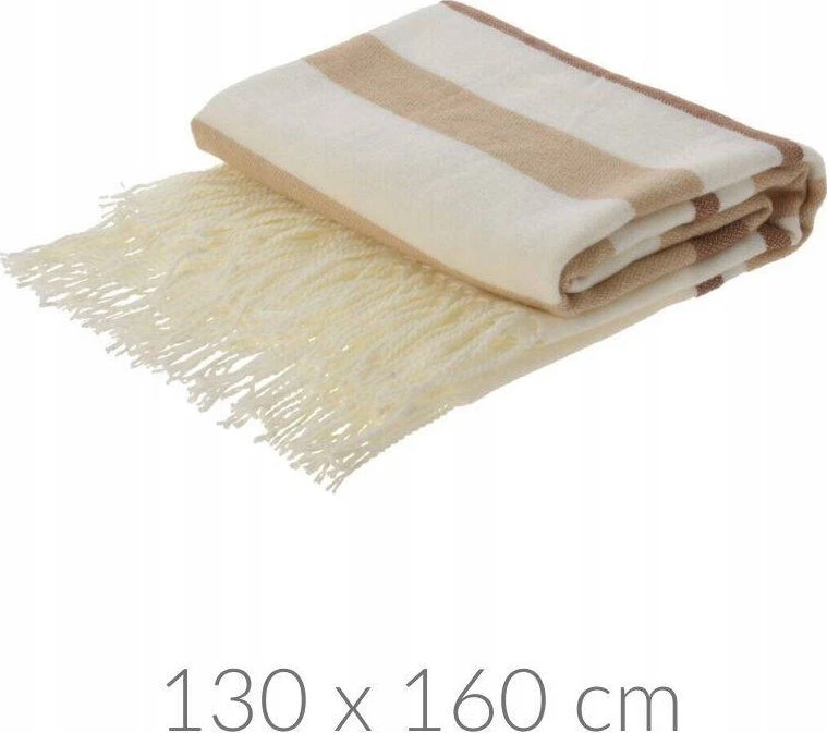 Dryžuotas pledas su kutais