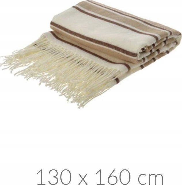 Dryžuotas pledas su kutais