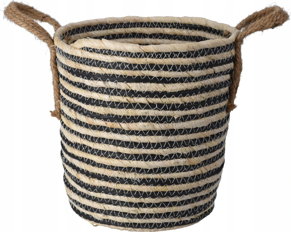 Home Styling Collection PIECES Sandėliavimo krepšeliai su rankenomis, 2 vnt