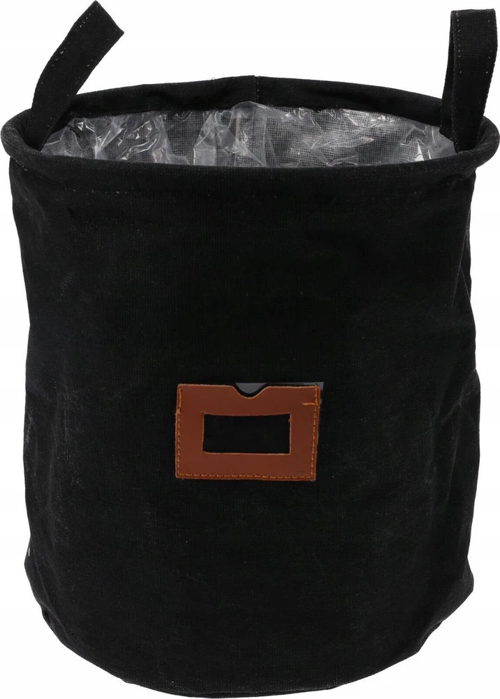 Home Styling Collection Audinio krepšelis su langu ir rankenomis, Ø 24 cm