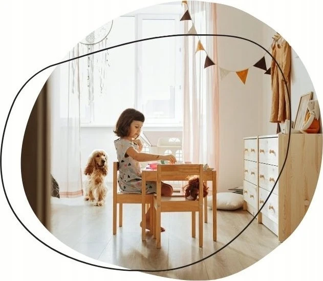 Home Styling Collection Laikrodis su garsiniu žadintuvu SAFARI