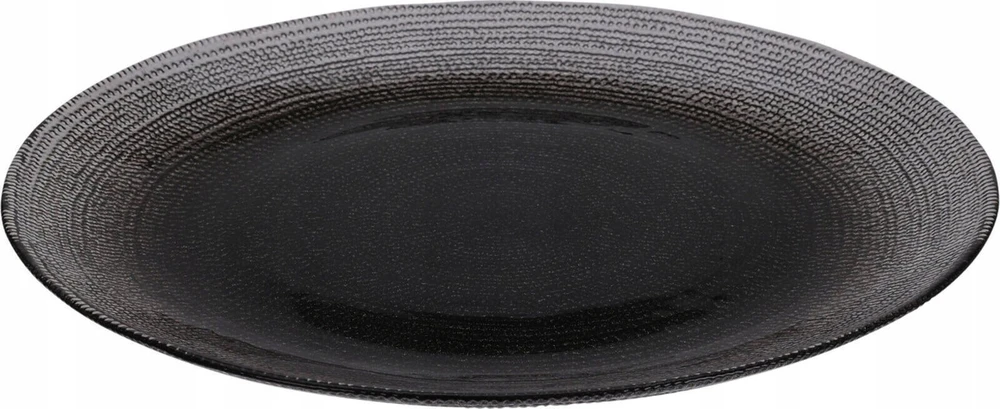 Home Styling Collection LAKRIS plokščio stiklo plokštė, Ø 28 cm