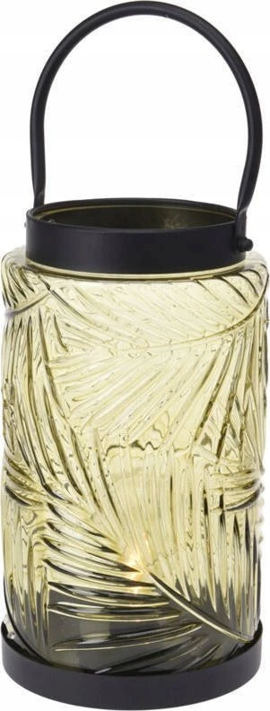 Home Styling Collection LED žibintas, spalvotas stiklas, 20,5 cm