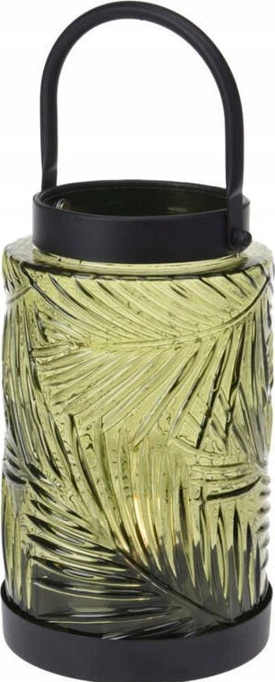 Home Styling Collection LED žibintas, spalvotas stiklas, 26 cm