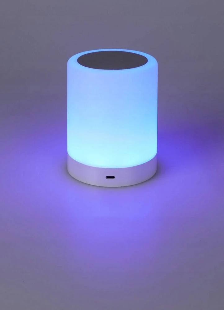 Home Styling Collection Lietimui jautri LED stalinė lempa, keičiama spalvą, įkraunama per USB