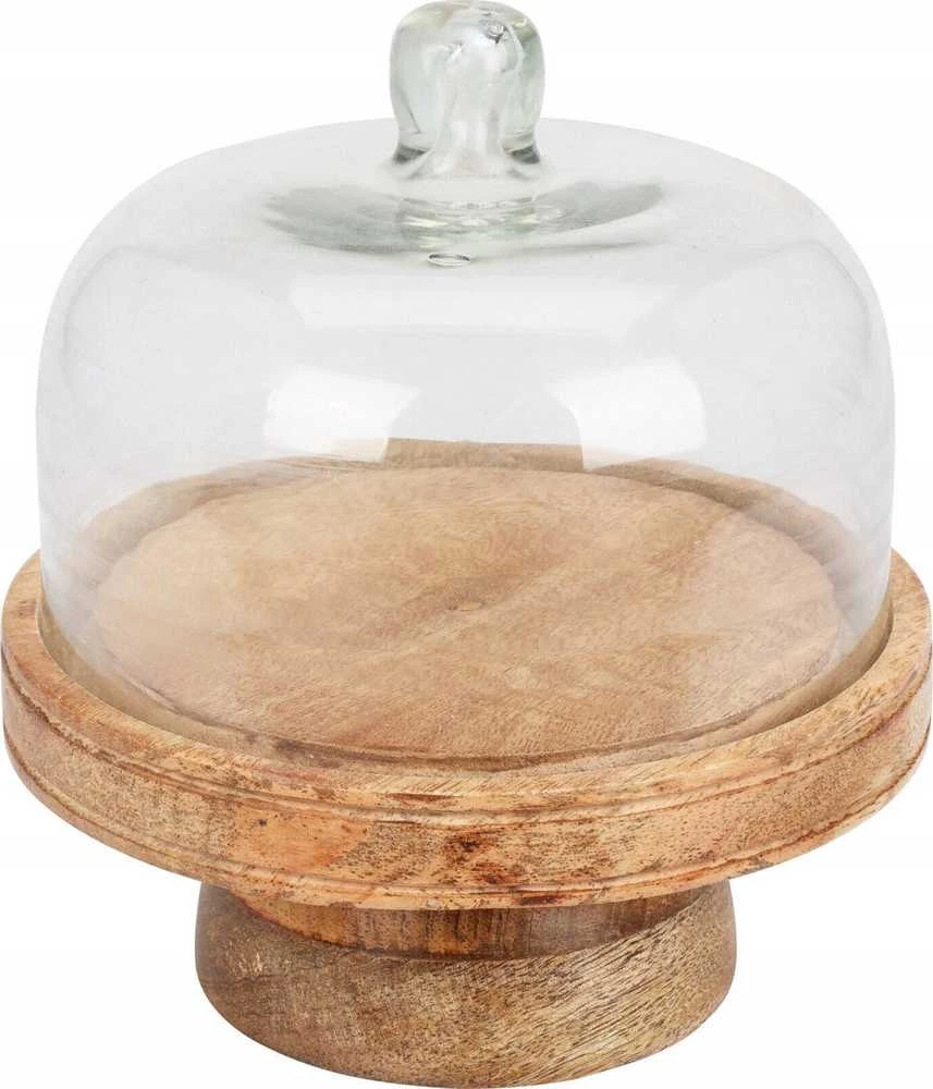 Home Styling Collection Mango medžio pyrago lėkštė, Ø 19 cm