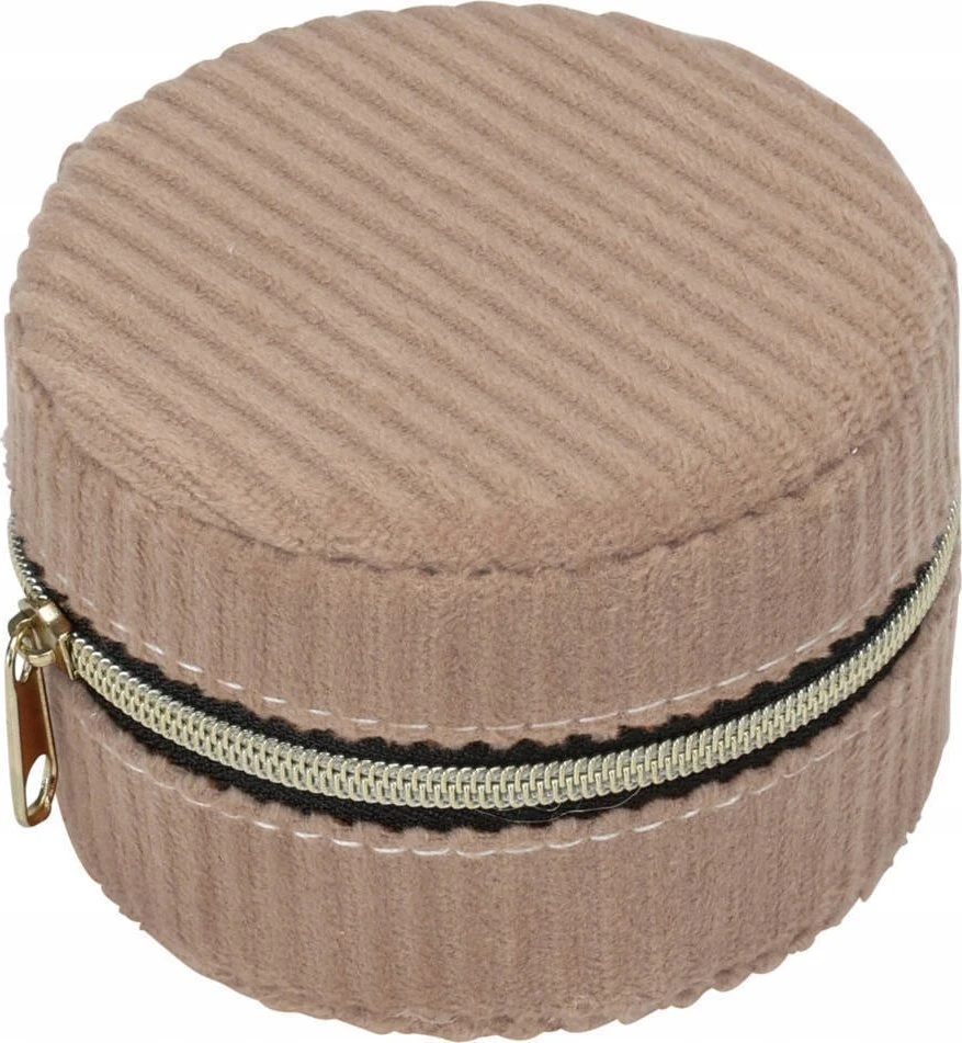 Home Styling Collection Maža papuošalų dėžutė, velvetas, Ø 8 cm