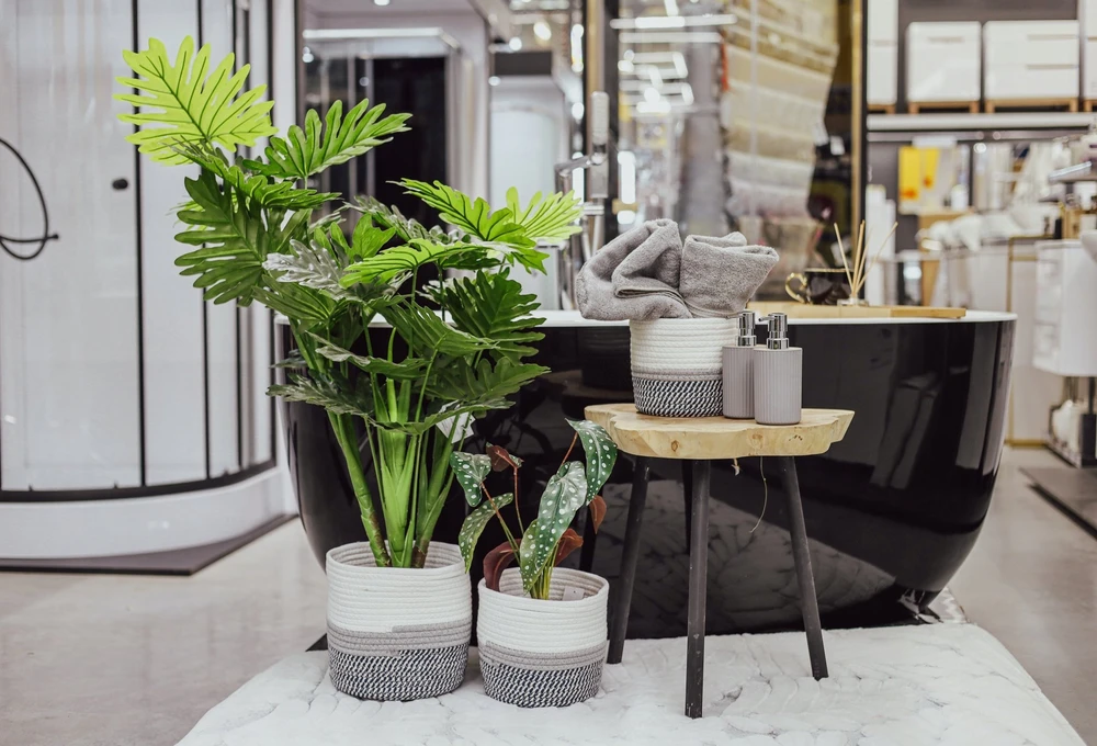 Home Styling Collection Cotton Medvilninis laikymo krepšelis, 3 vnt