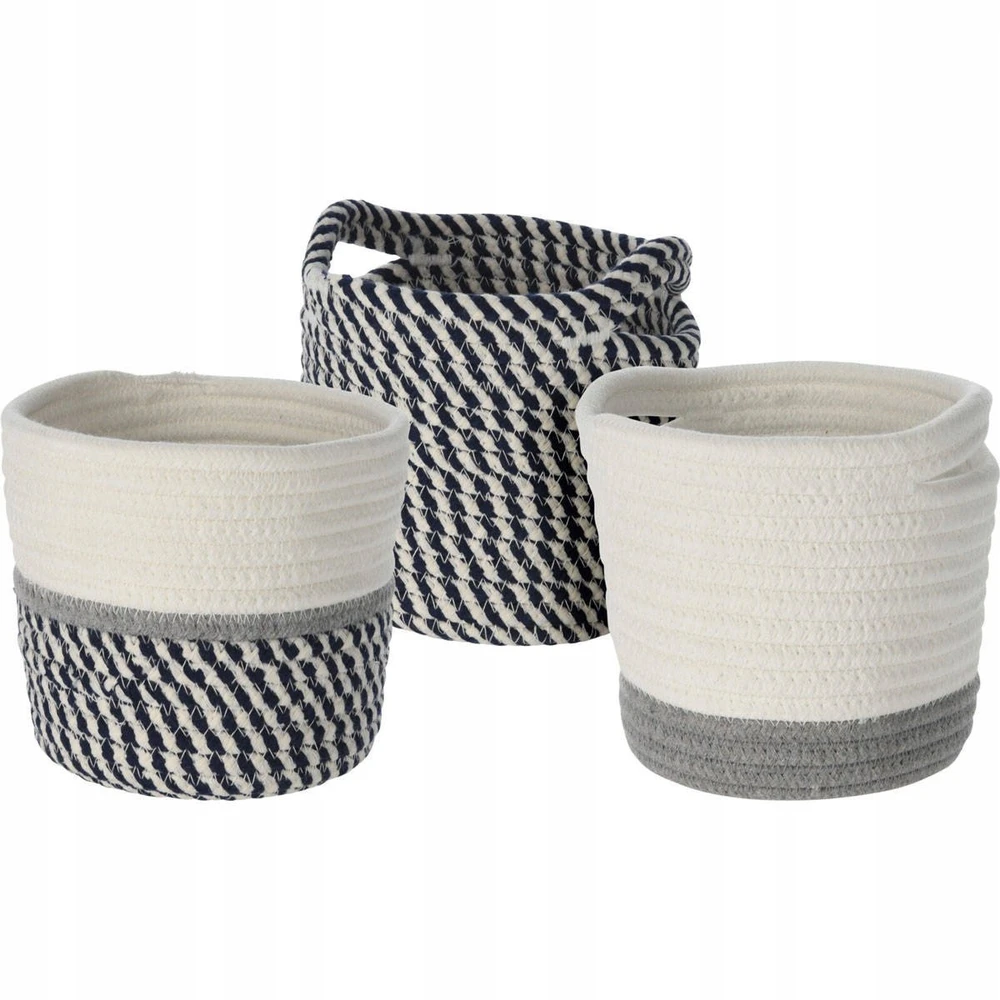 Home Styling Collection Laikymo krepšys, medvilnė, 13 x 13 cm