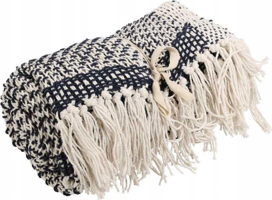 Home Styling Collection Cotton Medvilninė lovatiesė Mélange, 130 x 170 cm