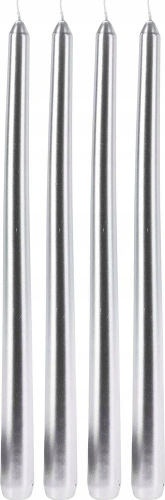 Home Styling Collection Metalinės stalo žvakės, 30 cm