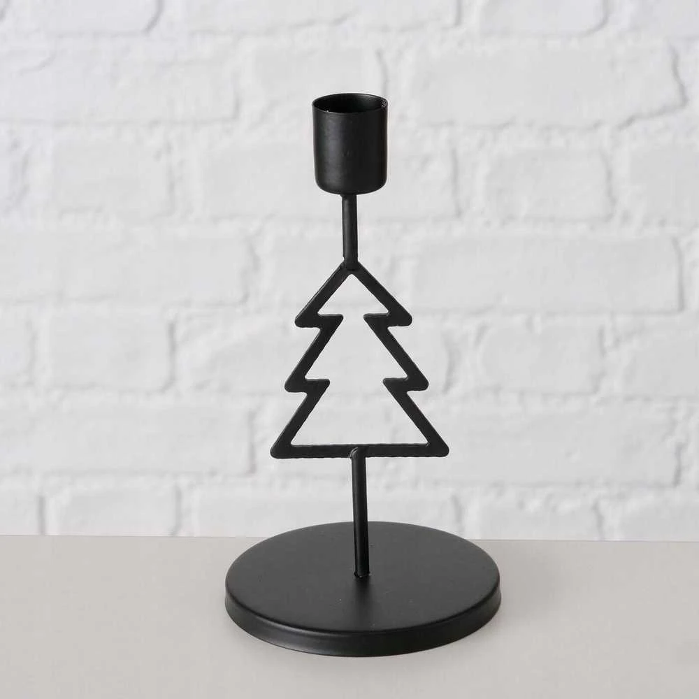 Home Styling Collection Metalinis žvakidė vienai žvakei NORGA, aukštis 17 cm