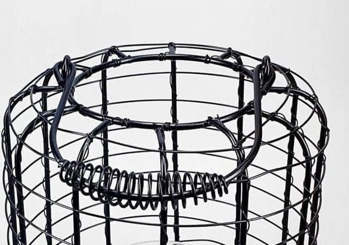 Home Styling Collection Metalinis žibintas su stikline žvakide, Ø 23,5 cm, juoda