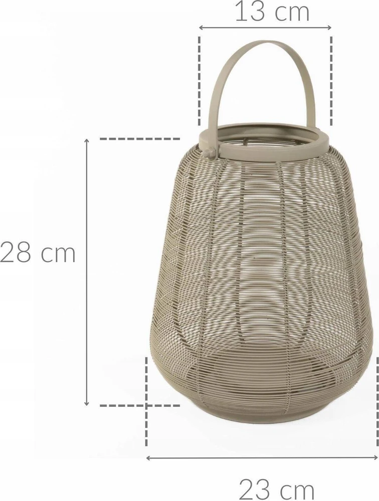 Home Styling Collection Metalinis žvakių žibintas, 23 x 28 cm