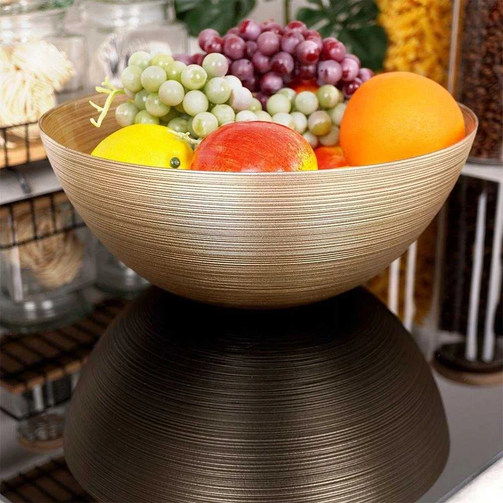 Home Styling Collection Dubuo stiklinė auksinė 28 cm, 3,6 l