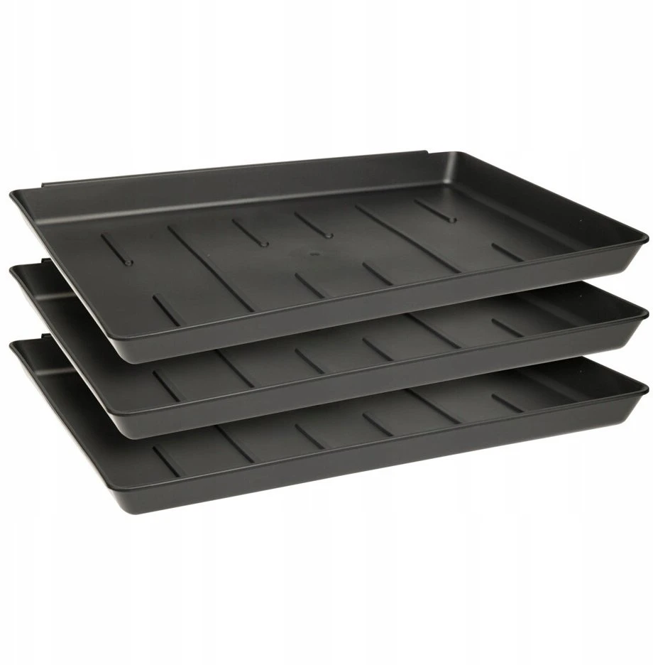 Home Styling Collection Batų džiovyklė NIU, 3 plastikiniai padėklai, 35 x 27 x 3 cm