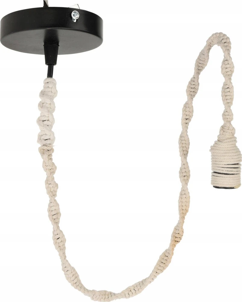 Home Styling Collection Lempos laikiklis su kabeliu lubiniam šviestuvui, 90 cm