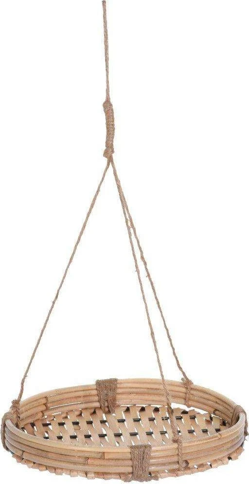Home Styling Collection Pakabinamas stovas gėlėms bambukinis 25 cm