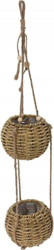 Home Styling Collection Pakabinamas gėlių vazonas dviem gėlėms, 72 cm