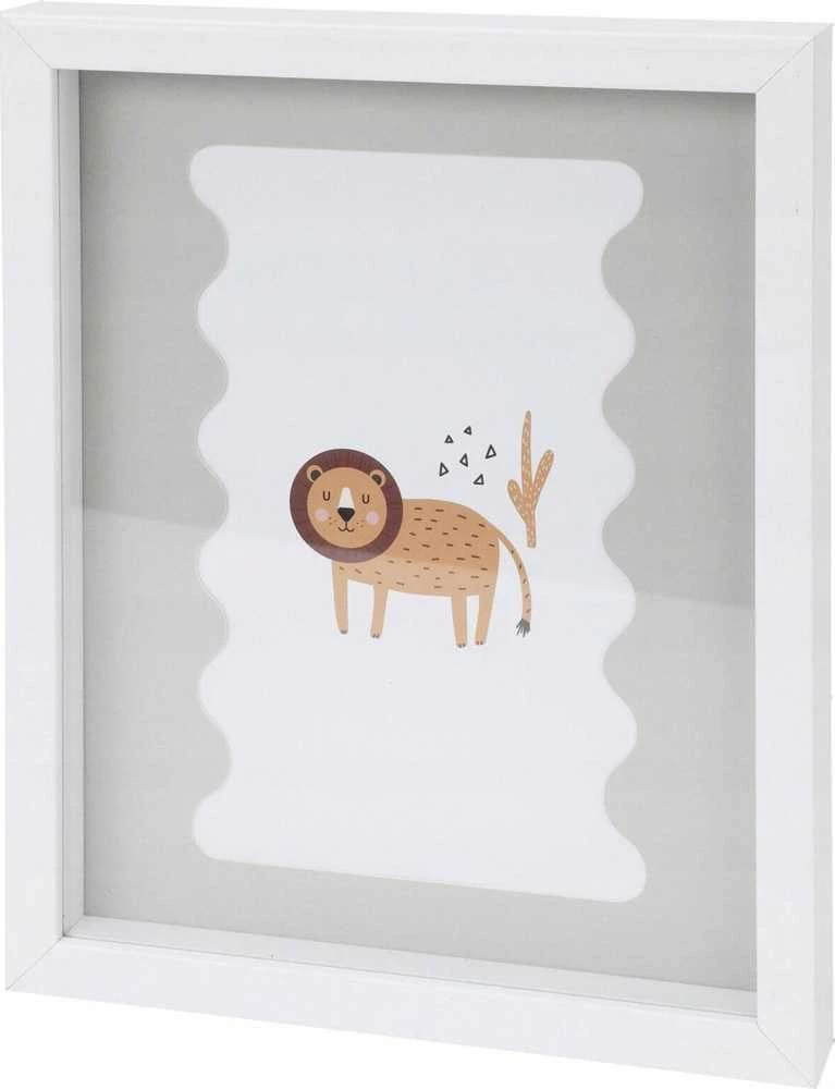 Nuotraukų rėmelis Home Styling Collection Frame Paveikslas rėmelyje vaikų kambariui, 28 x 22,5 cm
