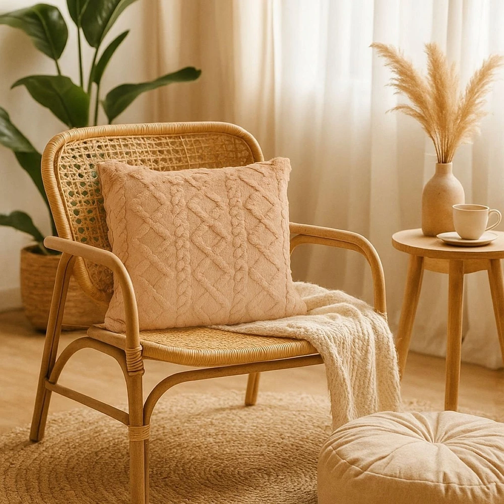 Home Styling Collection Dekoratyvinė pagalvėlė 45 x 45 cm, geometrinis