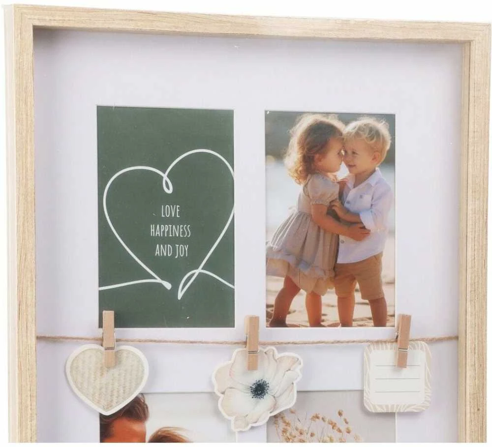 Home Styling Collection Frame Nuotraukų rėmelis su dekoracija, 31 x 27 x 43,5 cm