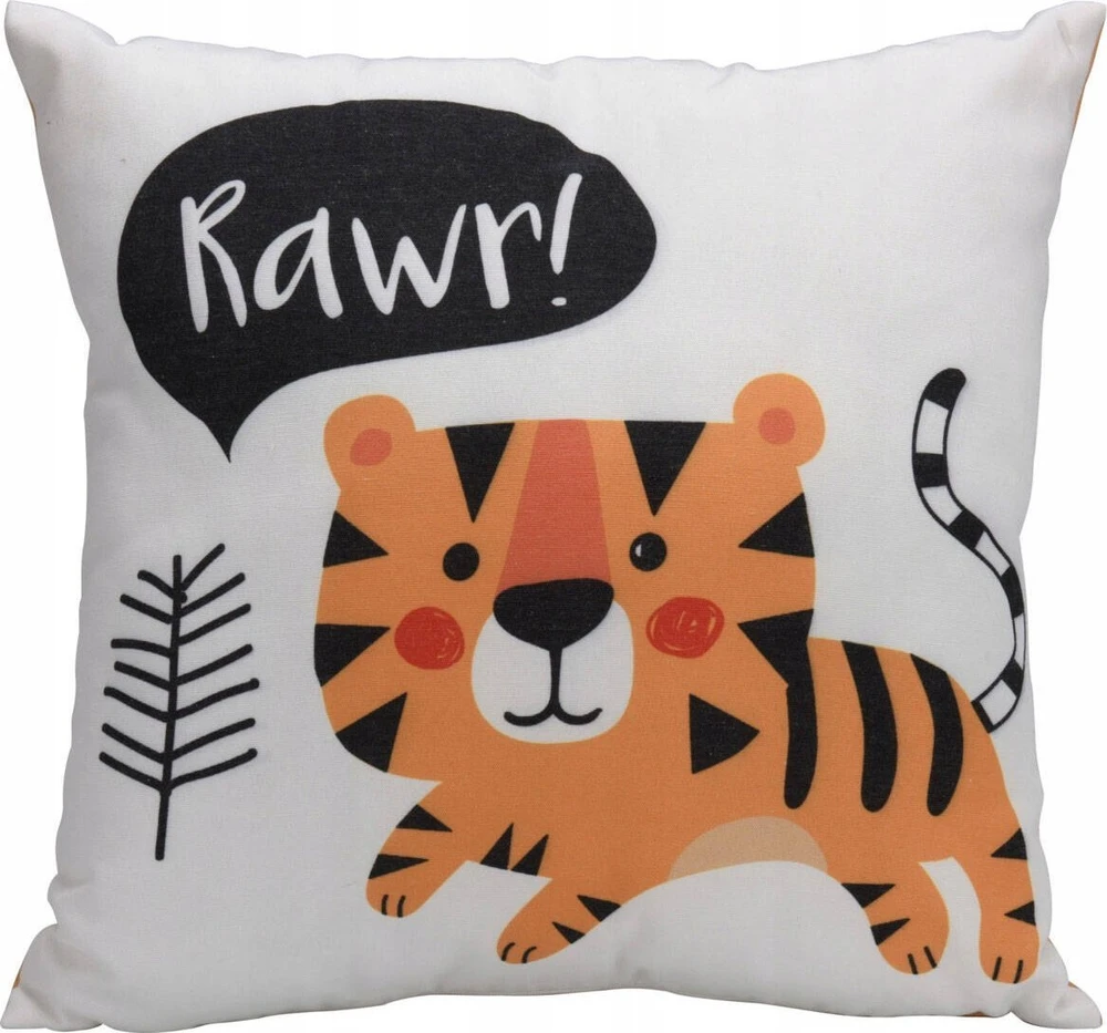 Home Styling Collection Pagalvės užvalkalas RAWR vaikų kambariui, 45 x 40 cm