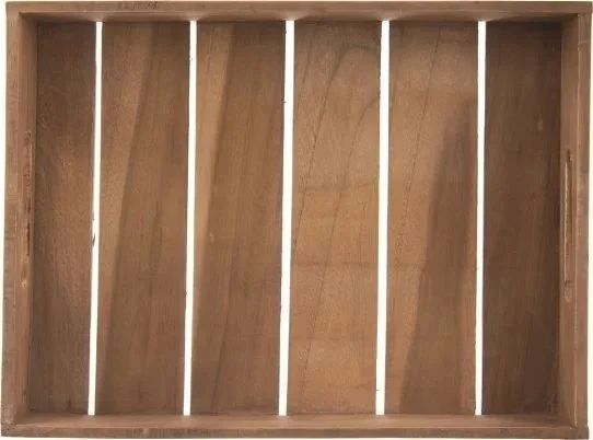 Home Styling Collection PIECES TEAK dekoratyvinių padėklų rinkinys, 3 vnt