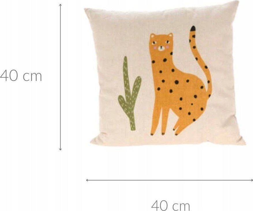 Home Styling Collection SAFARI vaikiška pagalvė, 40 x 40 cm