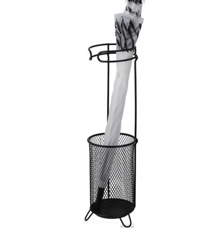 Home Styling Collection Skėčio stovas ZILO, metalinis, Ø 18 cm