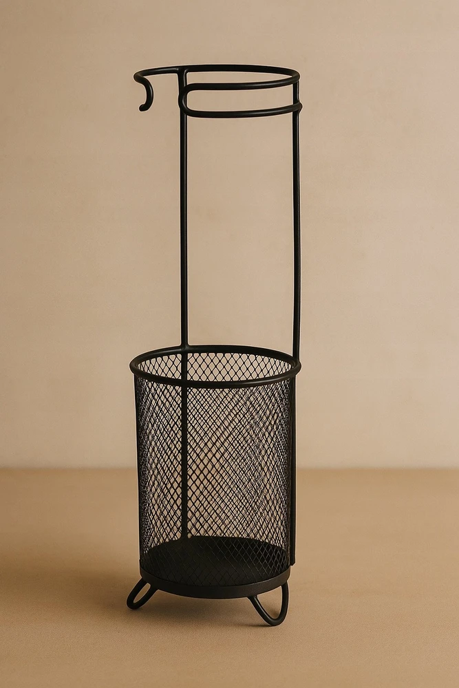 Home Styling Collection Skėčio stovas ZILO, metalinis, Ø 18 cm