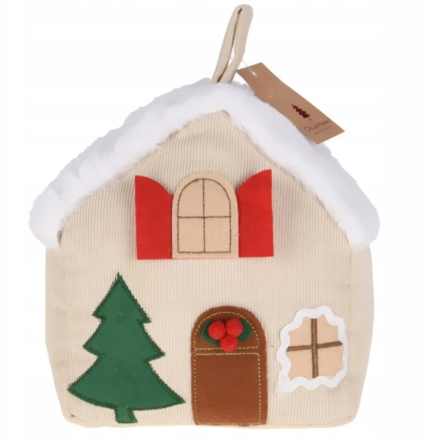 Home Styling Collection Durų kamštis, Kalėdų Senelio namas