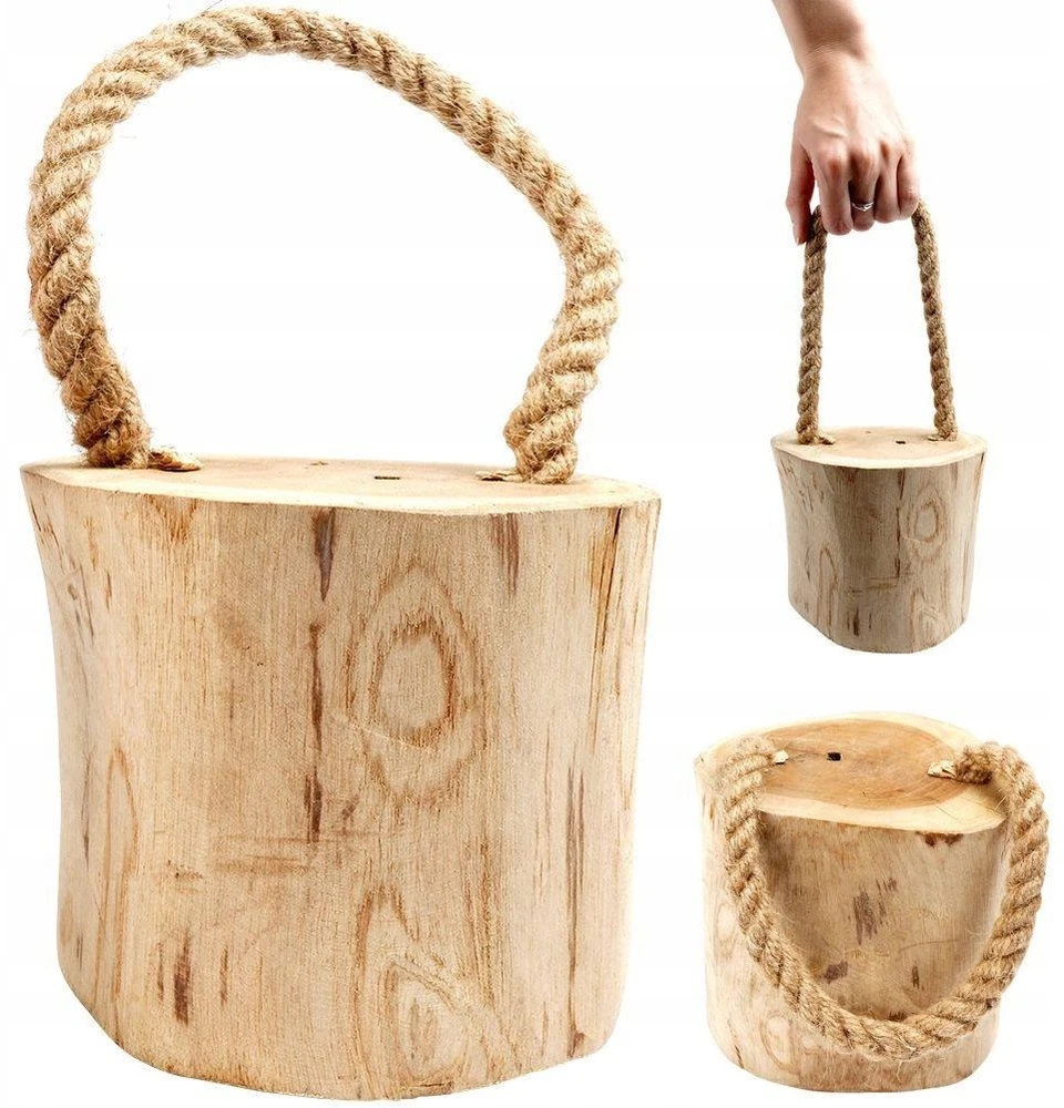 Home Styling Collection Durų kamštis medinis 15 cm