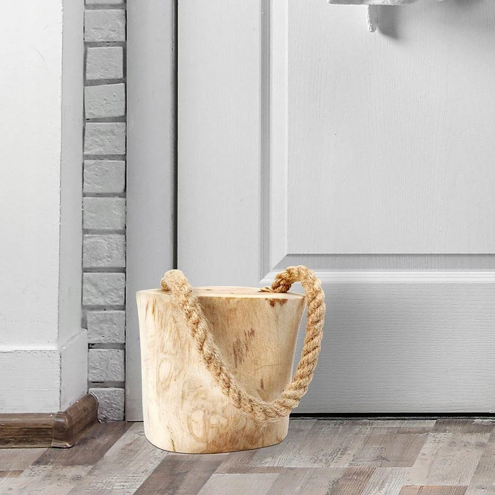 Home Styling Collection Durų kamštis medinis 15 cm
