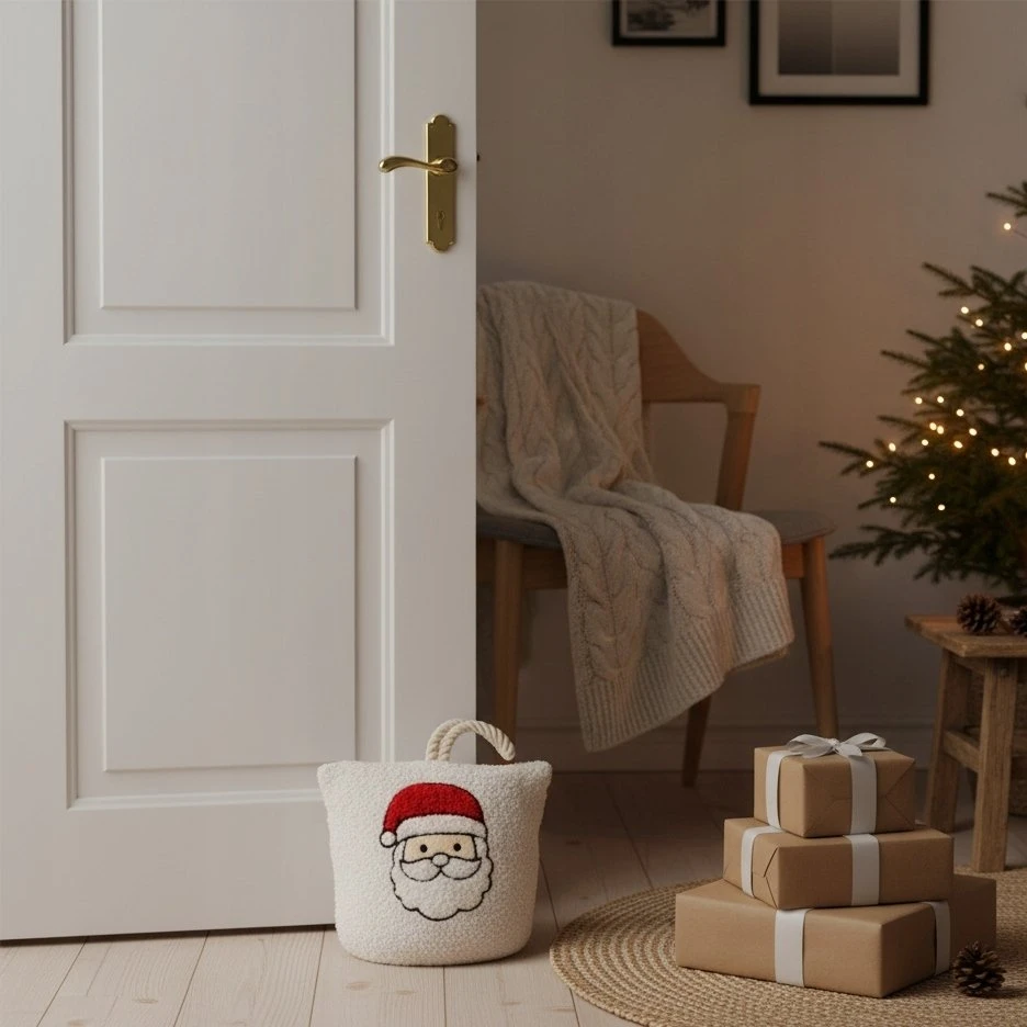 Home Styling Collection Durų kamštis su šventiniu raštu