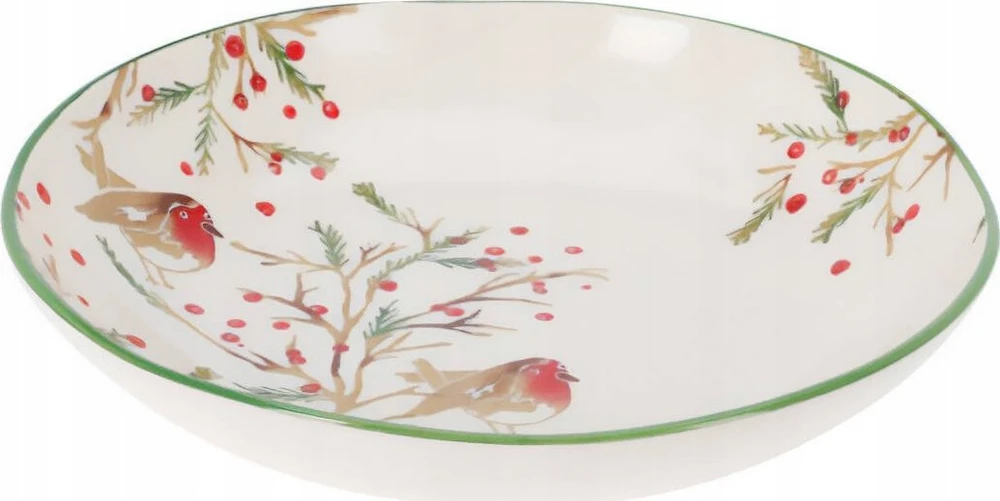 Home Styling Collection Kalėdinis dubuo iš akmens masės, Ø 30 cm