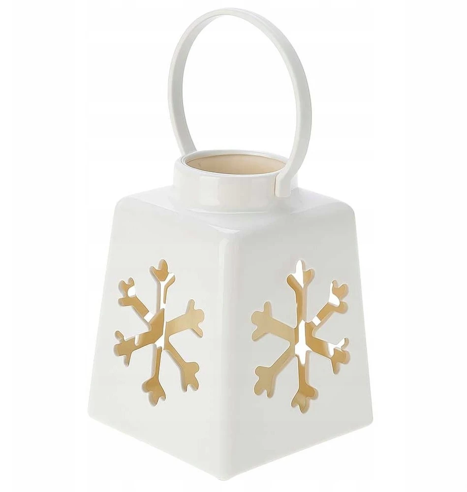 Home Styling Collection Kalėdinis žibintas su LED žvake, 14 cm