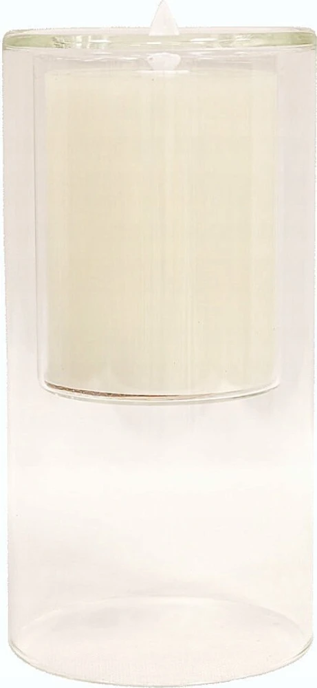 Home Styling Collection LED žvakė stiklinė, balta