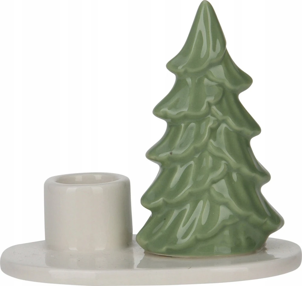 Home Styling Collection Kalėdų žvakių laikiklis su eglute, 8 cm