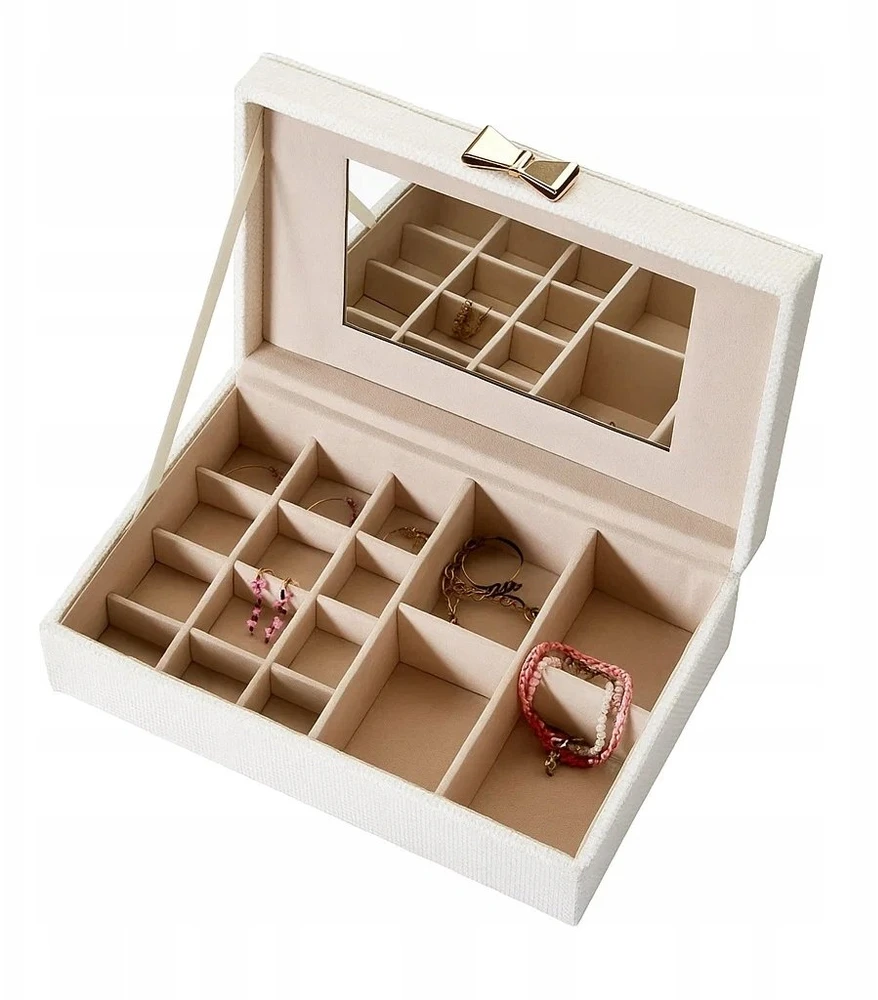 Home Styling Collection Papuošalų dėžutė su kaspinu, 25 x 7,5 x 15,5 cm