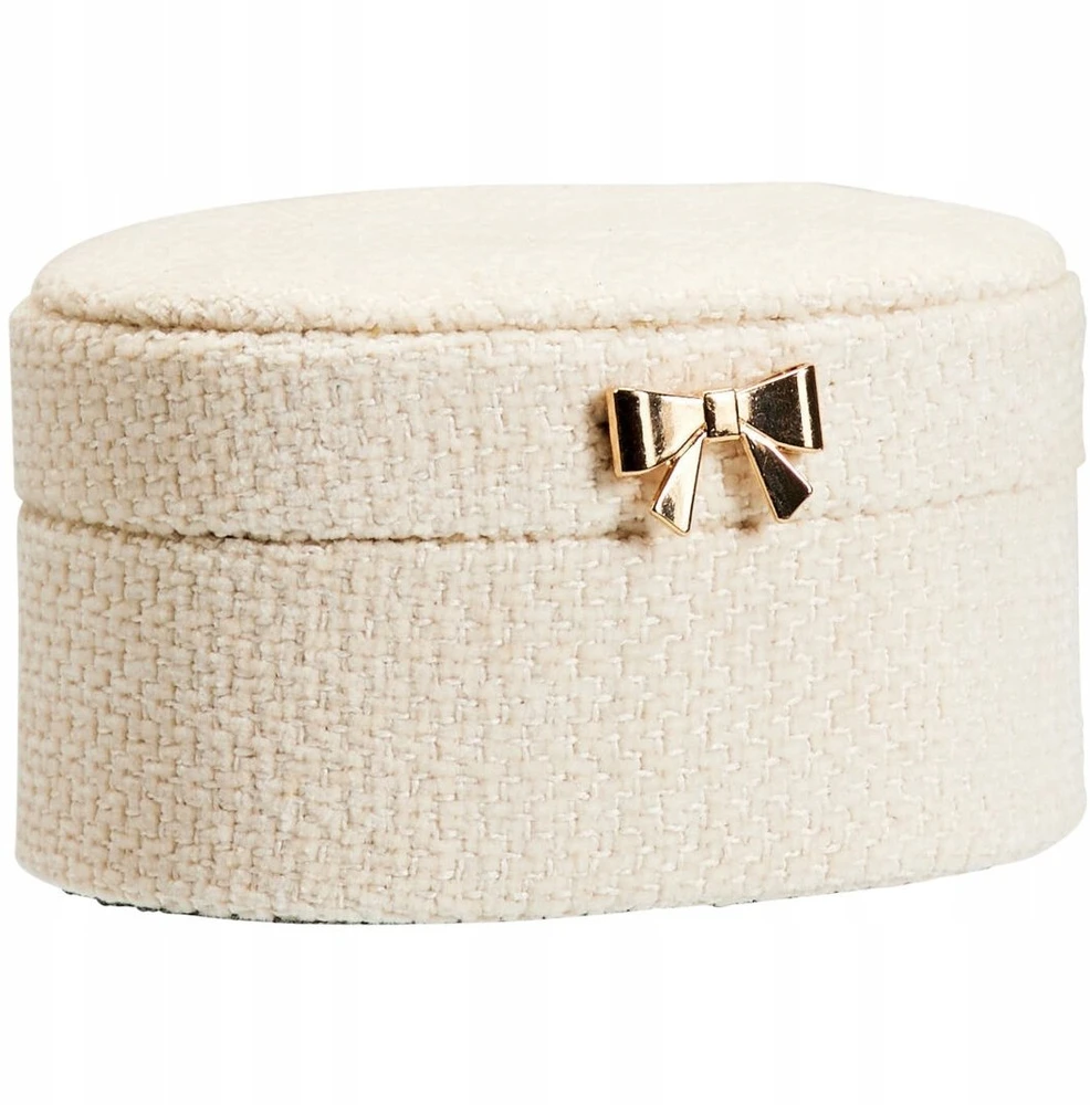 Home Styling Collection Papuošalų dėžutė su kaspinu, 12 x 6,5 x 10 cm