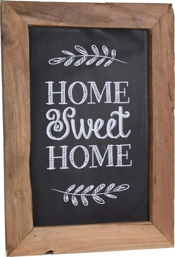 Home Styling Collection Kreidos lenta mediniame rėme 100x70 cm pakabinimui