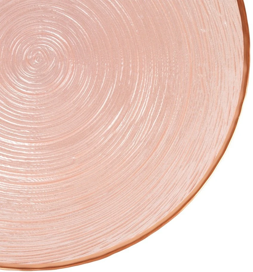 Home Styling Collection Stiklinis tortų stovas 28 cm - Rožinis