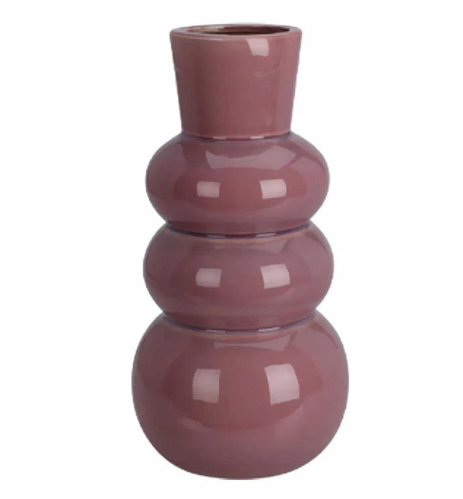 Home Styling Collection Keraminė vaza burbulo formos, 25 x 13 cm