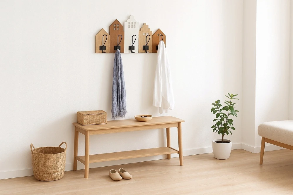 Home Styling Collection Drabužių kabykla 48×8×25,5 cm